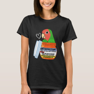 Niedliches Antidepressivum Parrot I Rosy konfronti T-Shirt