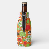 Niedliches Apfelbild Flaschenkühler (Flasche Rückseite)