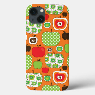 Niedliches Apfelillustrationsmuster Case-Mate iPhone Hülle