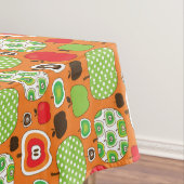 Niedliches Apfelillustrationsmuster Tischdecke (Beispiel)