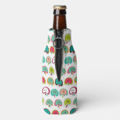 Niedliches Apfelmuster Flaschenkühler (Flasche Rückseite)