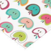 Niedliches Apfelmuster Tischdecke (Schrägansicht)