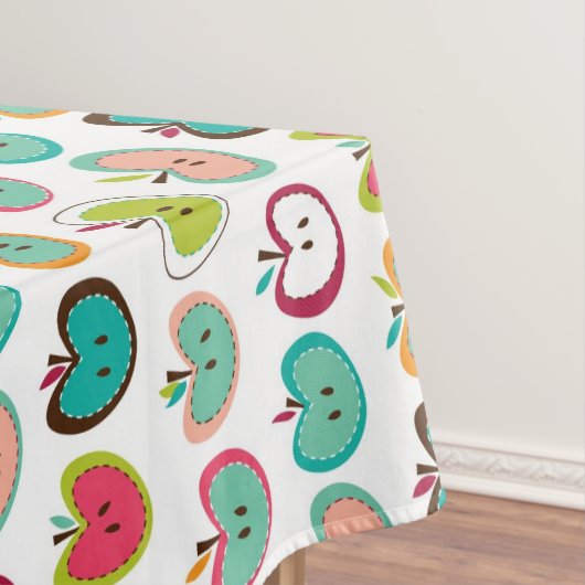 Niedliches Apfelmuster Tischdecke (Beispiel)
