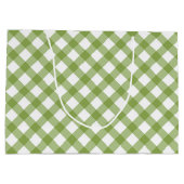 Niedliches Apfelobst Party Große Geschenktüte (Rückseite)