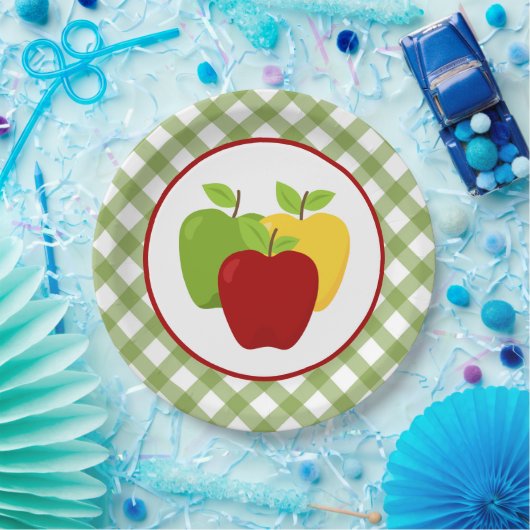 Niedliches Apfelobst Party Pappteller (Party)