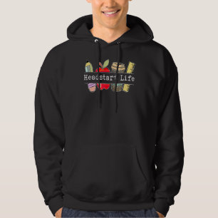 Niedliches Apple Headstart-Leben Willkommen zurück Hoodie