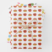 Niedliches Apple-Zitat Geschenkpapier Set (Beispiel)