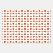 Niedliches Apple-Zitat Geschenkpapier Set (Vorderseite)