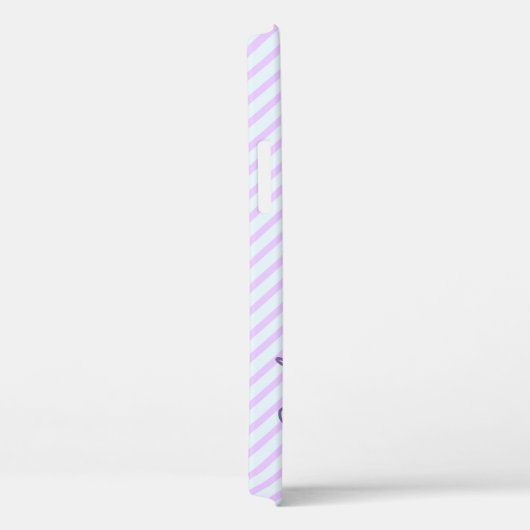 Niedliches Aqua-lila Babysitter-Elefant Case-Mate iPhone Hülle (Rückseite / Rechts)