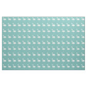 Niedliches Aquamarines Flamingo-Muster Stoff (Yard (91,4 cm))
