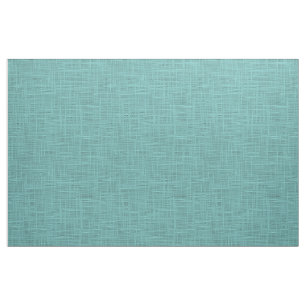 Niedliches Aquamarines türkisfarbenes Imitat Jute Stoff
