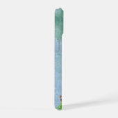 Niedliches Aquarell Stellar Jay Bird Arena iPhone 15 Hülle (Rechte Seite)