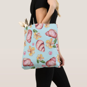 Niedliches Aquarellblau Tasche