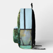 Niedliches Aquarellfarben-Dschungel - Rucksack (Rechts)