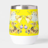 Niedliches Aquarellgelb | (Rückseite)