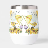 Niedliches Aquarellgelb | (Rückseite)