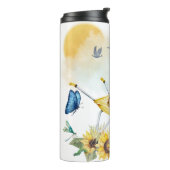 Niedliches Aquarellgelb | Thermosbecher (Nach links gedreht)