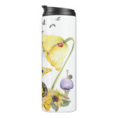 Niedliches Aquarellgelb | Thermosbecher (Nach rechts gedreht)