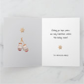 Niedliches Aquarellland Rustikale Illustrationen Karte (Innenseite)