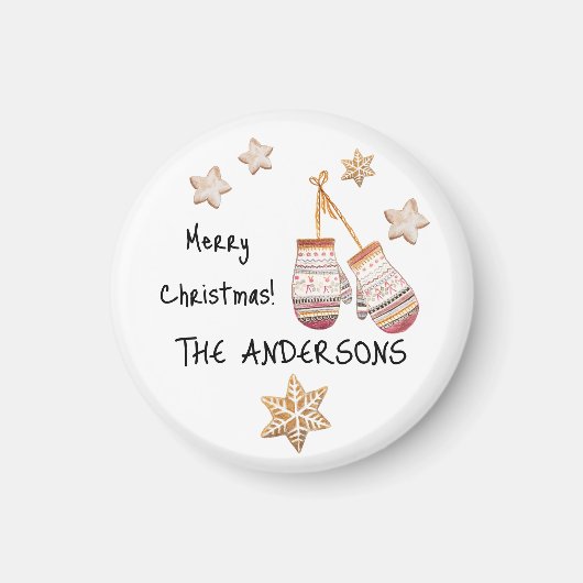 Niedliches Aquarellland Rustikale Illustrationen Magnet (Vorne)