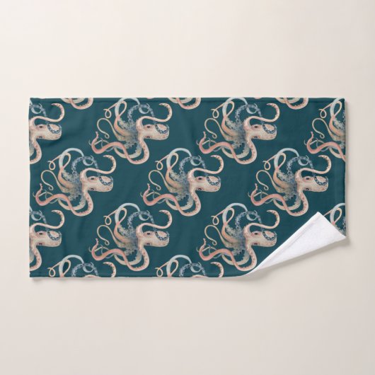 Niedliches Aquarelltuch-Set Badhandtuch Set (Handtuch)