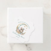 Niedliches Aquarelluhr Danke Babydusche Geschenkanhänger (Beispiel)