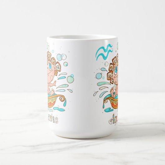 Niedliches Aquarius Kids Bubbles Kaffeetasse (Mittel)
