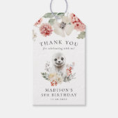 Niedliches Arktisches Siegel Geburtstagsparty Geschenkanhänger (Vorderseite)