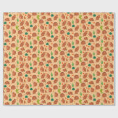 Niedliches Armadillos Wüstenmuster Geschenkpapier (Flach)