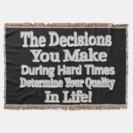 Niedliches Artwork-Design "Deine Lebensqualität!"  Decke