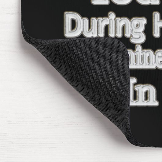 Niedliches Artwork-Design "Deine Lebensqualität!"  Mousepad (Ecke)