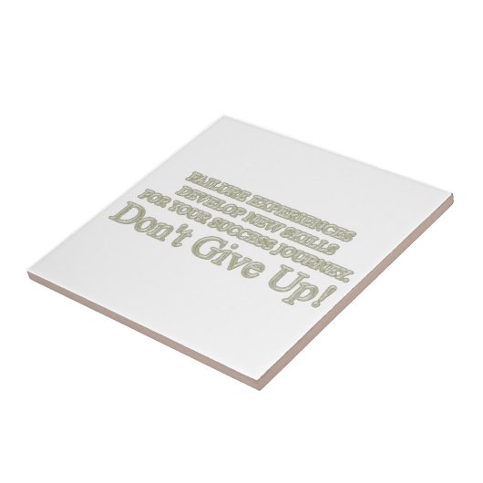 Niedliches Artwork Design "Failure Experiences" ka Fliese (Seite)