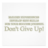 Niedliches Artwork Design "Failure Experiences" ka Fotodruck (Vorne)