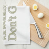 Niedliches Artwork Design "Failure Experiences" ka Geschirrtuch (Viertel Falte)