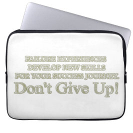 Niedliches Artwork Design "Failure Experiences" ka Laptopschutzhülle