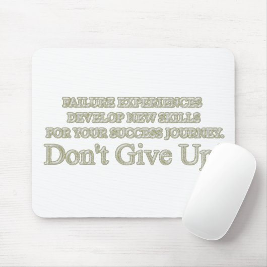 Niedliches Artwork Design "Failure Experiences" ka Mousepad (Mit Mouse)