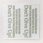 Niedliches Artwork Design "Failure Experiences" ka Puzzle (Horizontal)