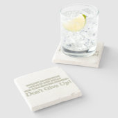 Niedliches Artwork Design "Failure Experiences" ka Steinuntersetzer (Seitenansicht)