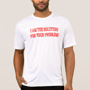Niedliches Artwork Design "I AM THE SOLUTION" Jetz T-Shirt