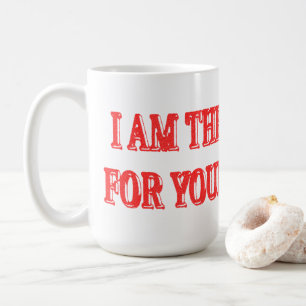 Niedliches Artwork Design "I AM THE SOLUTION" Kauf Kaffeetasse