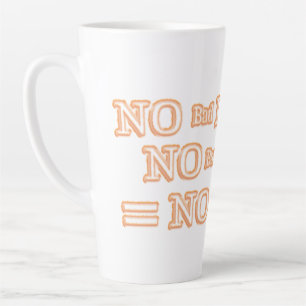 Niedliches Artwork Design "No Bad Action Equity" k Milchtasse