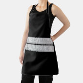 Niedliches Artwork Design über "I AM THE SOLUTION" Schürze (InSitu)