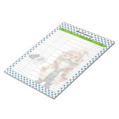 Niedliches Arzt-Blutdruckprotokoll Notizblock (angewinkelt)