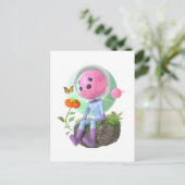 Niedliches Asteroid Postkarte (Stehend Vorderseite)