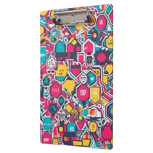 Niedliches ästhetisches Design Klemmbrett (Links)