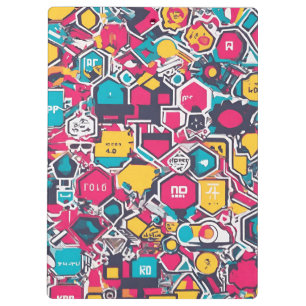 Niedliches ästhetisches Design Klemmbrett