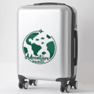 Niedliches ästhetisches Reiseangebot Aufkleber