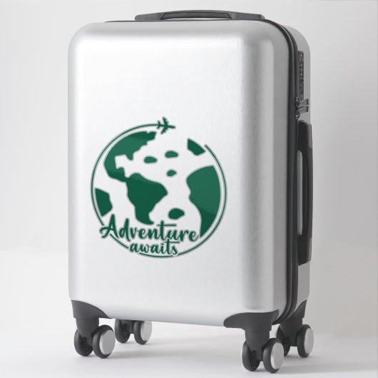 Niedliches ästhetisches Reiseangebot Aufkleber (Koffer)