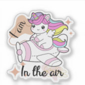 Niedliches Aufkleber-Design Aufkleber (Vorderseite)