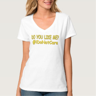 niedliches Ausdrucksdesign ist mir egal. Jetzt kau T-Shirt